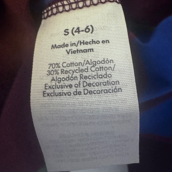 Netflix Stranger Things Cotton Rugby Polo with Blue and Burgundy Stripes. - Picture 5 of 6